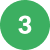 A green circle with the white number 3 in the center.